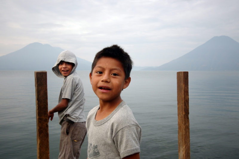 Mayan-Children-Lake-Atitlan-Guatemala