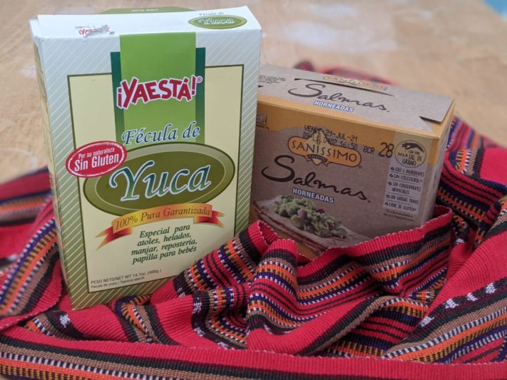 Yaesta flour and sanissmo crackers- Yvonne McArthur
