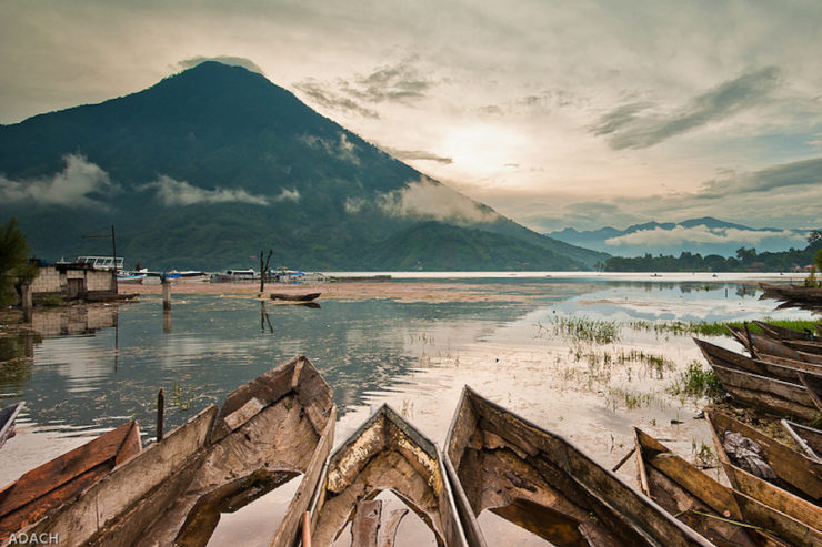 Santiago-Lake-Atitlan-Guatemala-Volcanoes