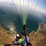 Paragliding above Lake Atitlán